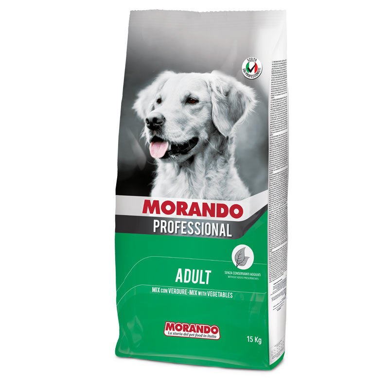 Morando Kıbbles Mix Sebzeli Yetişkin Köpek Maması 15 Kg.