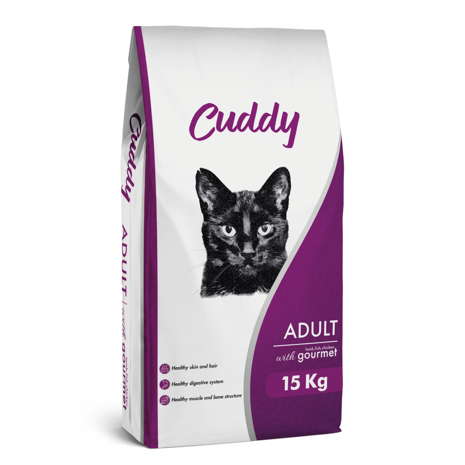 Cuddy Yetişkin Kedi Maması Gurme 15 KG