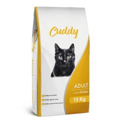 Cuddy Yetişkin Kedi Maması Tavuklu 15 KG