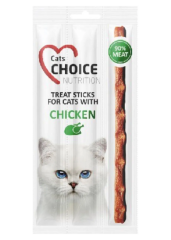 CatsChoice Tavuk Etli Sticks 3x5Gr. 24'lü