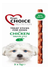 DogsChoice Tavuk Etli Sticks 15Gr. 24'lü