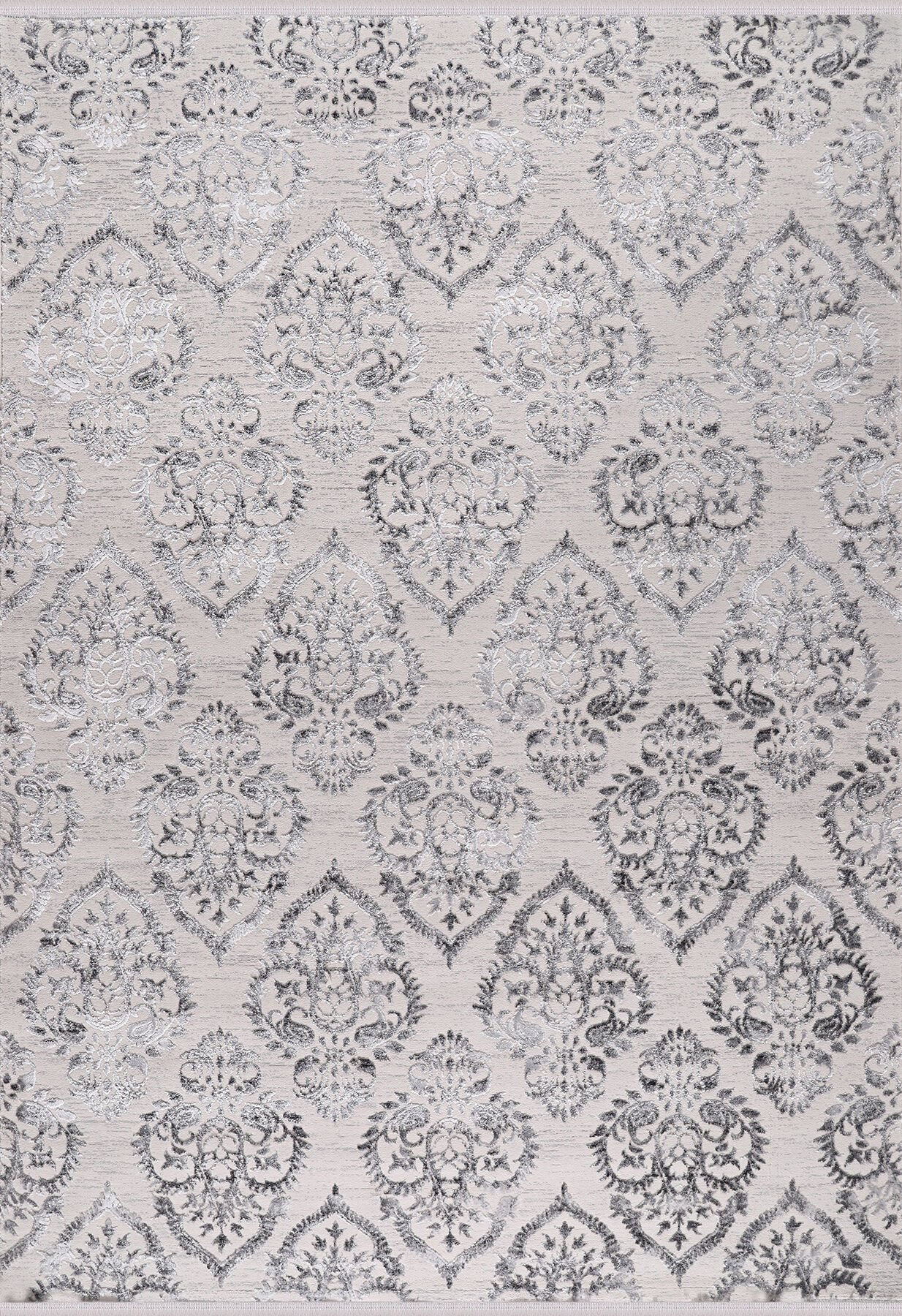 ALMOSS MOCCA STYLE 5261D WHITE-GRAY MACHINE CARPET