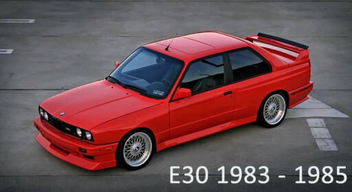 E30 1983 - 1985