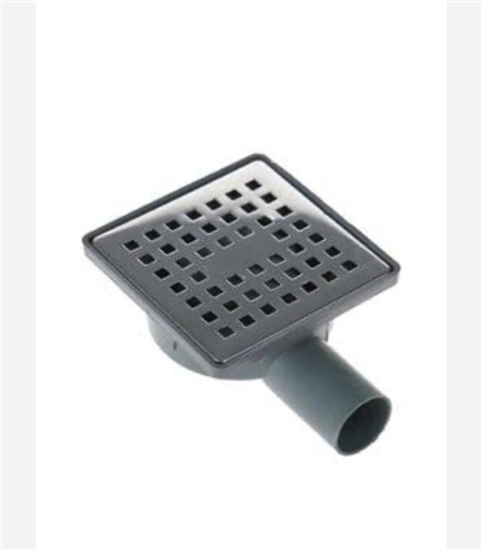 10x10 50 PASLANMAZ YANDAN YER SİFONU