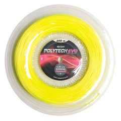 Topspin Poly Tech Evo - 1,30mm - 200m Sarı Tenis Raketi Kordajı