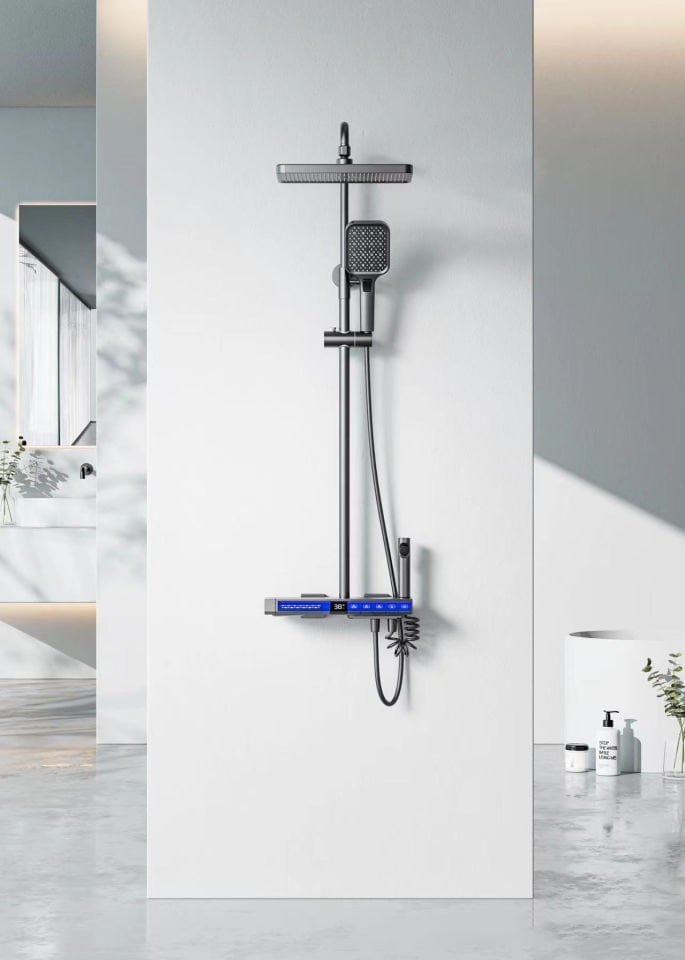 The Sink Aybux Termostatik 5 Fonksiyonlu Teknolojik Duş Seti