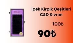 İpek Kirpik Çeşitleri Kampanyası