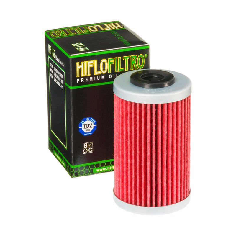 KTM 125 RC (2014-2015) Hiflo Premium Kağıt Yağ Filtresi HF155