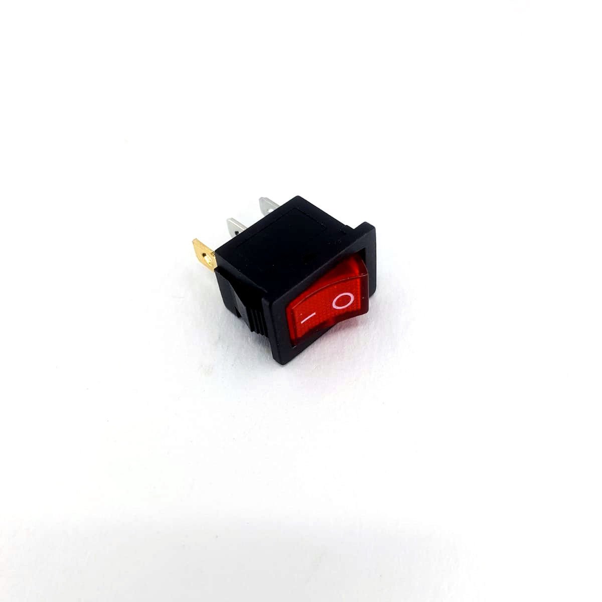 12V Oto Anahtarı Kırmızı Ledli Dikdörtgen 1-0 MT-ANK36