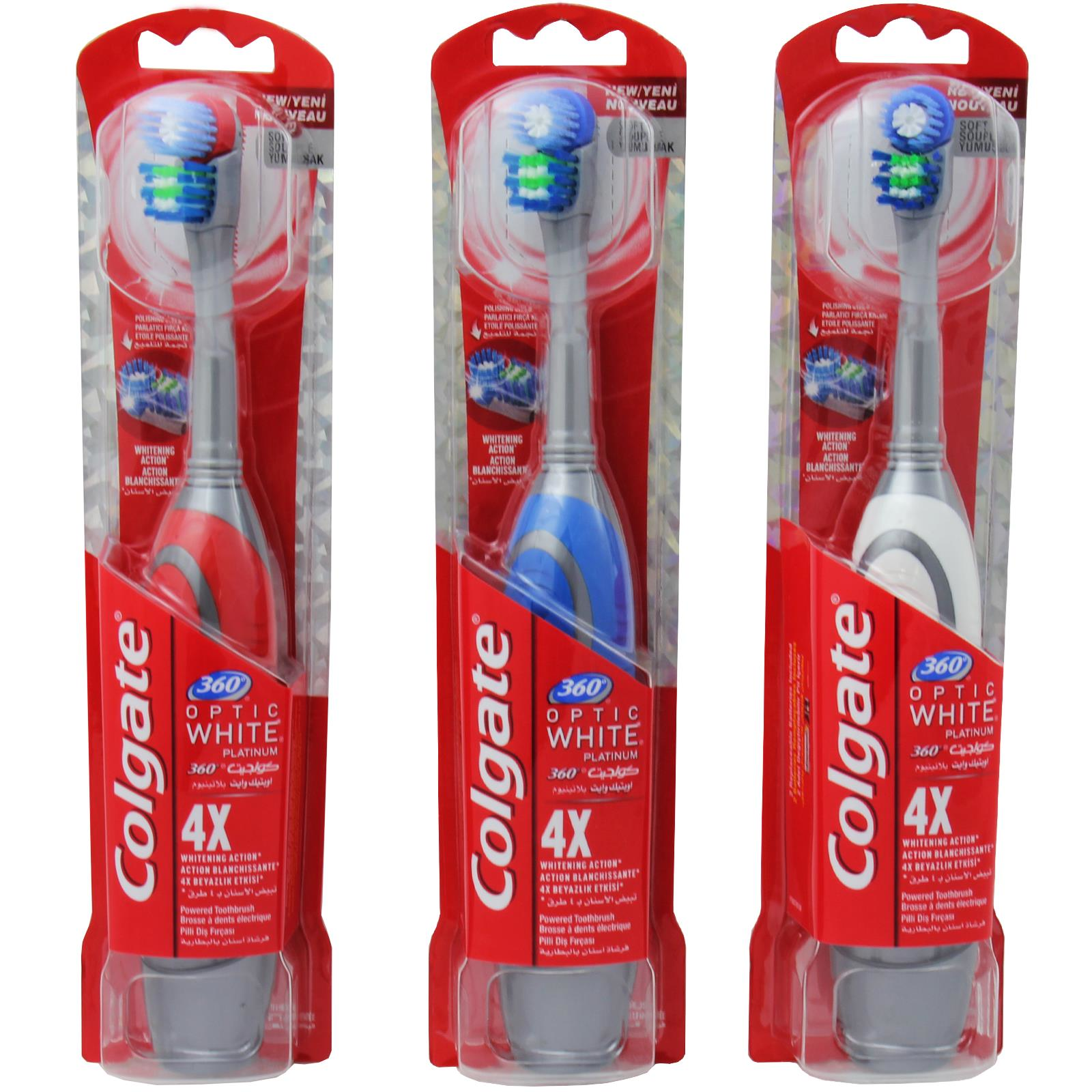 Colgate 360 Optic White Platinum Pilli Diş Fırçası