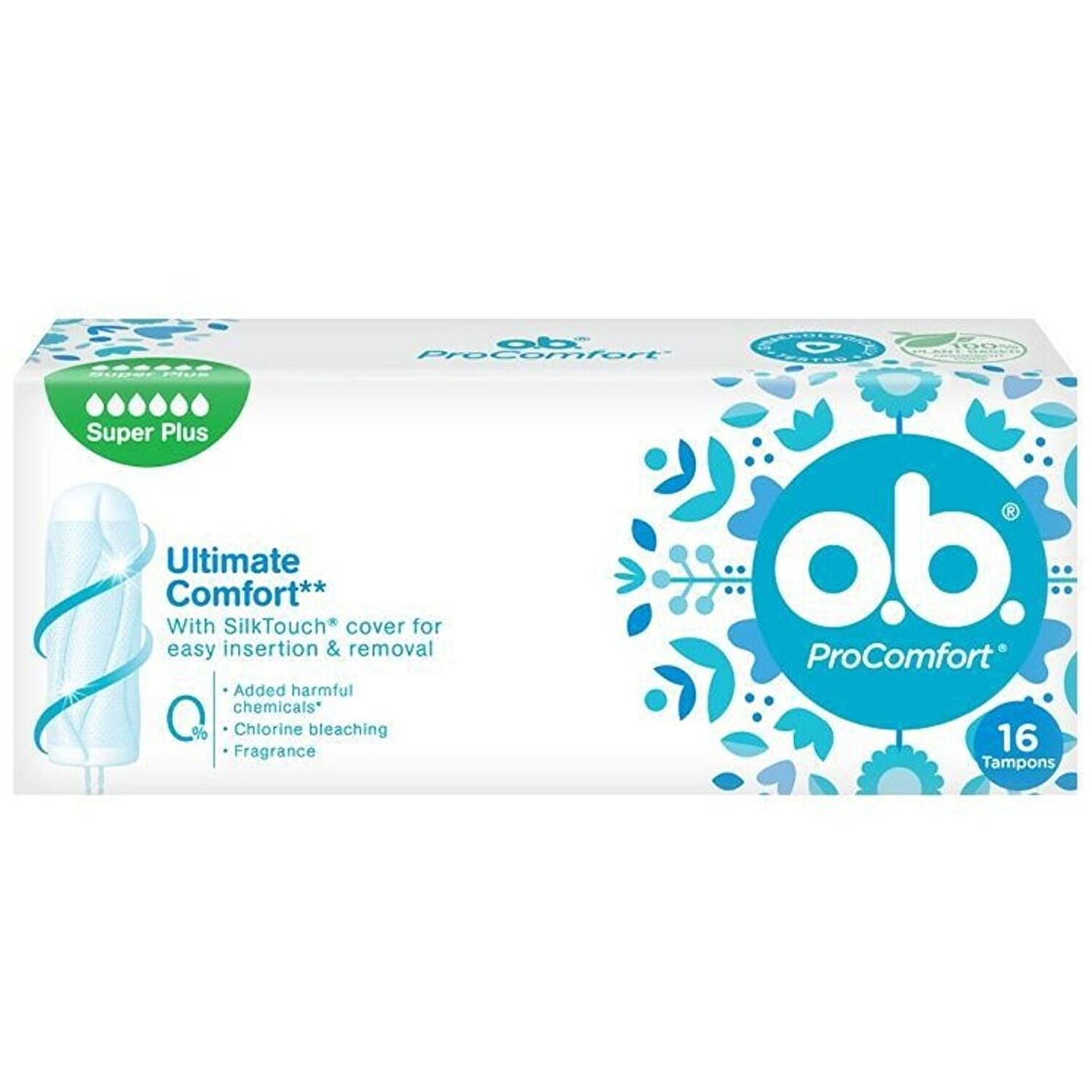 O.B. Pro Comfort Süper Plus Tampon 16 Adet