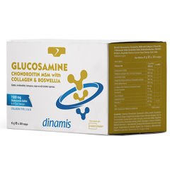 Dinamis Glucosamine Chondroitin Msm With Collagen & Boswellia 6 gr x 30 Şase