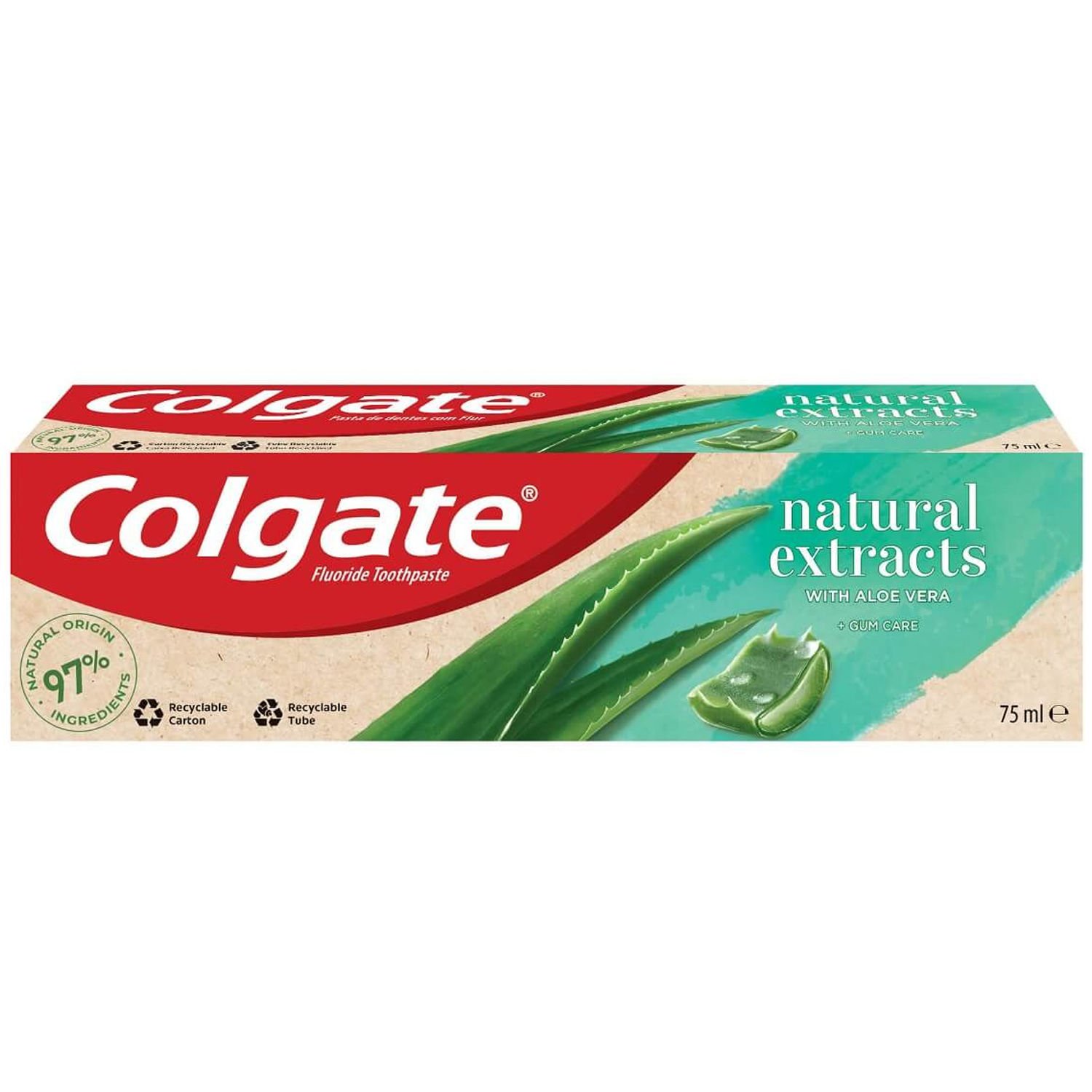 Colgate Natural Extracts Aloe Vera Özlü Diş Eti Bakımı Diş Macunu 75 ml