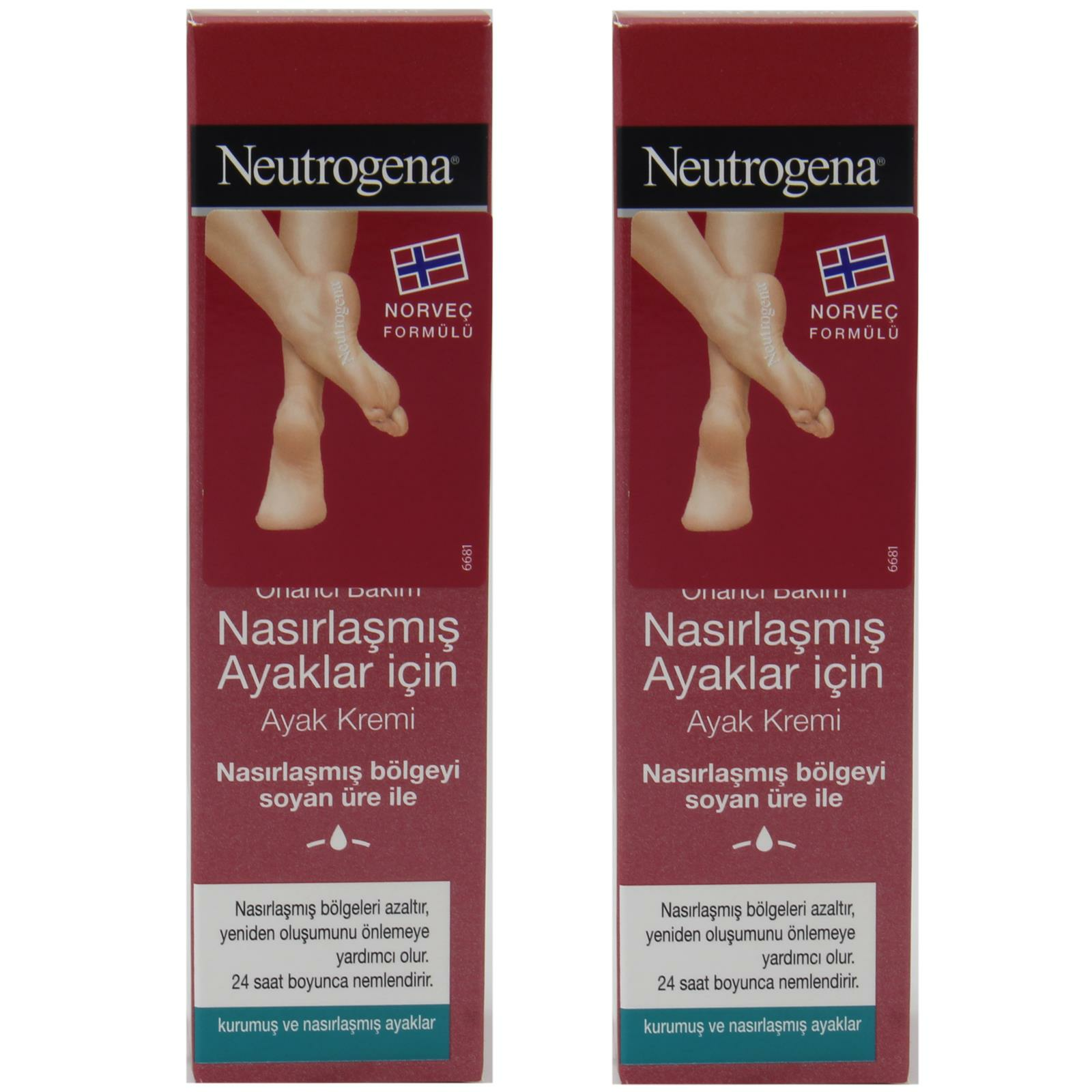 Neutrogena Nasırlaşmış Ayaklar İçin Ayak Kremi 50 ml 2 ADET