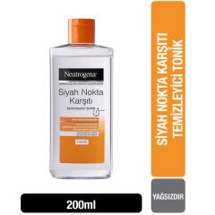 Neutrogena Siyah Nokta Karşıtı Temizleyici Tonik 200 ml 2 ADET