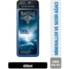 Le Petit Marseillais For Men Mineraller Ve Sedir Ağacı Duş Jeli 400 ml 2 ADET
