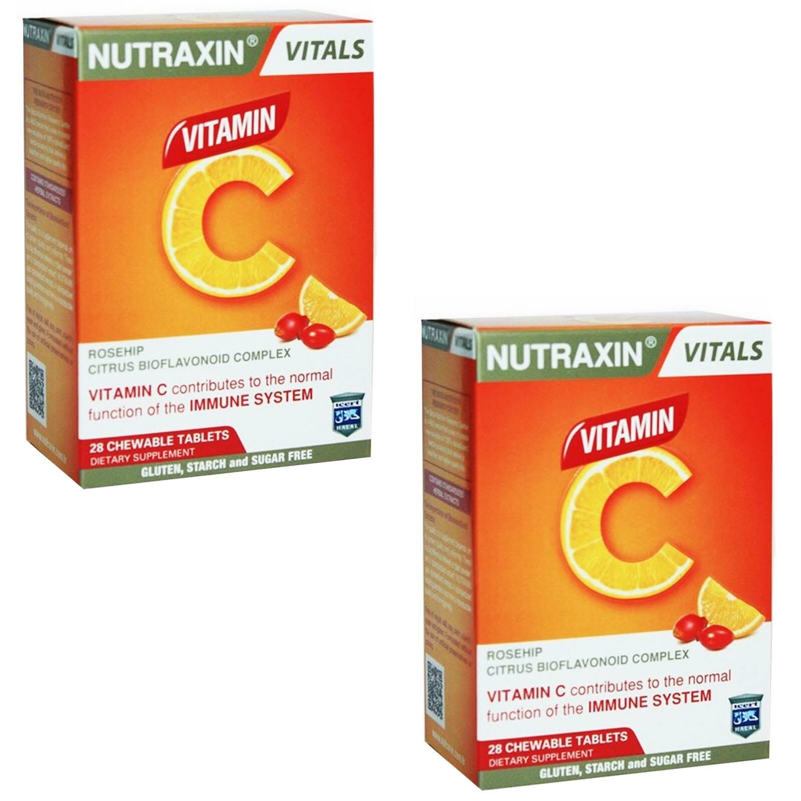 Nutraxin Vitamin C 28 Çiğneme Tableti 2 ADET