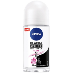Nivea Invisible Clear Black White Kadın Deodorant Roll-On 50 ml