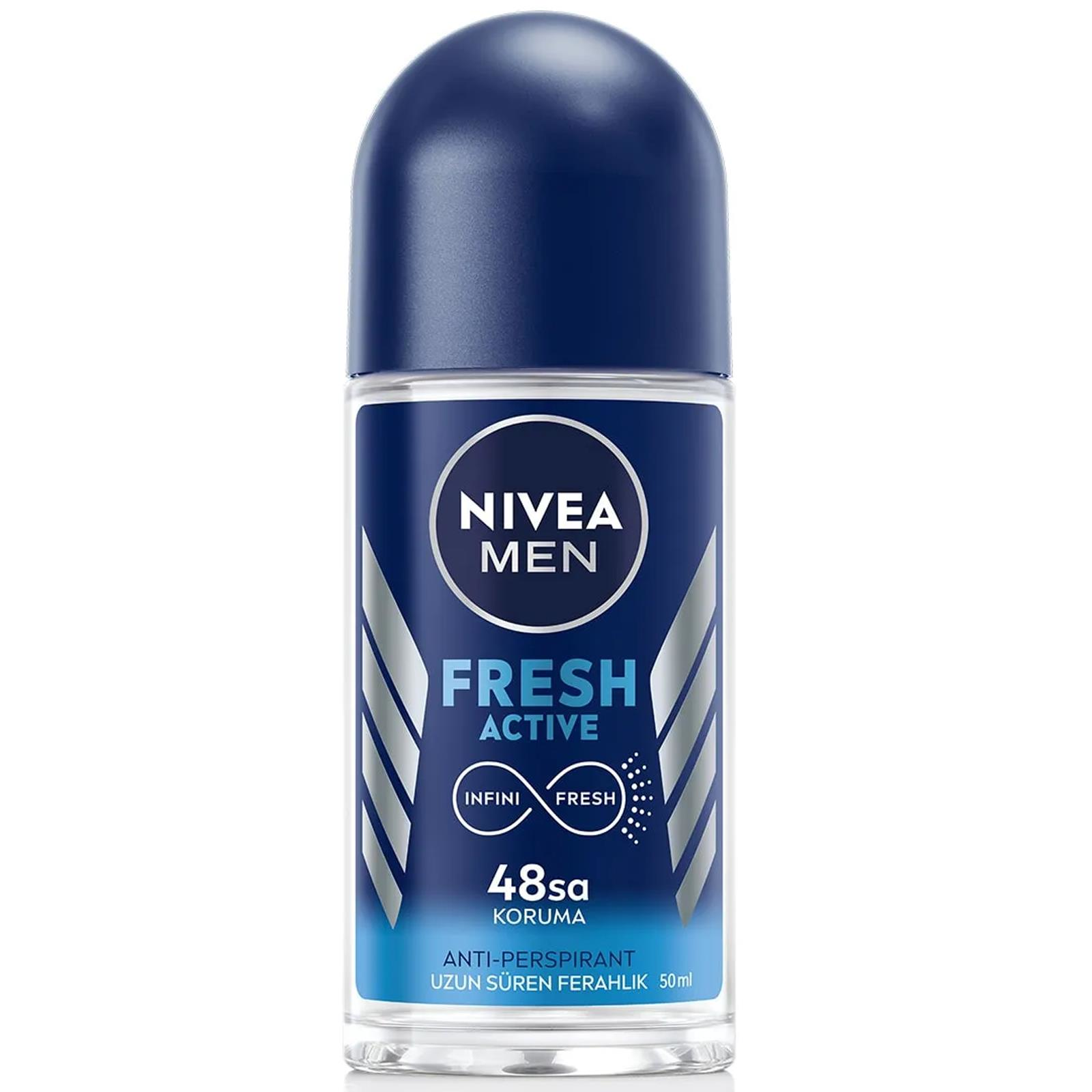 Nivea Men Fresh Active Erkek Deodorant Roll-On 50 ml