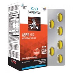 Zade Vital Aspir Yağı 60 Yumuşak Kapsül