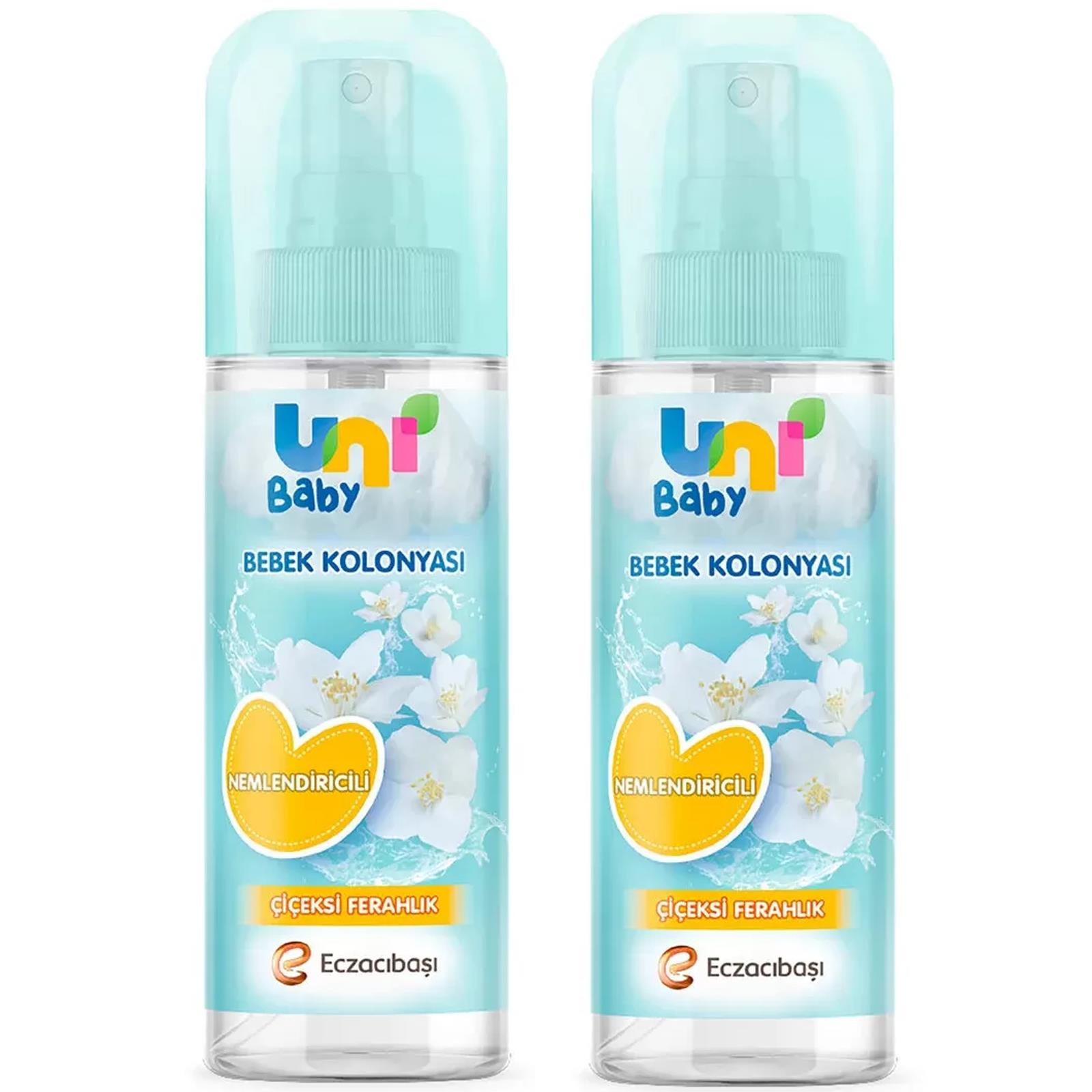 Uni Baby Çiçeksi Ferahlık Bebek Kolonyası 150 ml 2 ADET