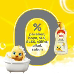 Dalin Klasik Bebek Şampuanı 400 ml + Dalin Kolay Tarama Saç Spreyi Badem Özlü 200 ml