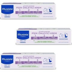 Mustela Vitamin Barrier 1-2-3 Pişik Kremi 50 ml 3 ADET