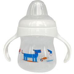 Bebedor 8507 Yumuşak Uçlu Alıştırma Bardağı 6+ Ay 150 ml Köpek Desenli