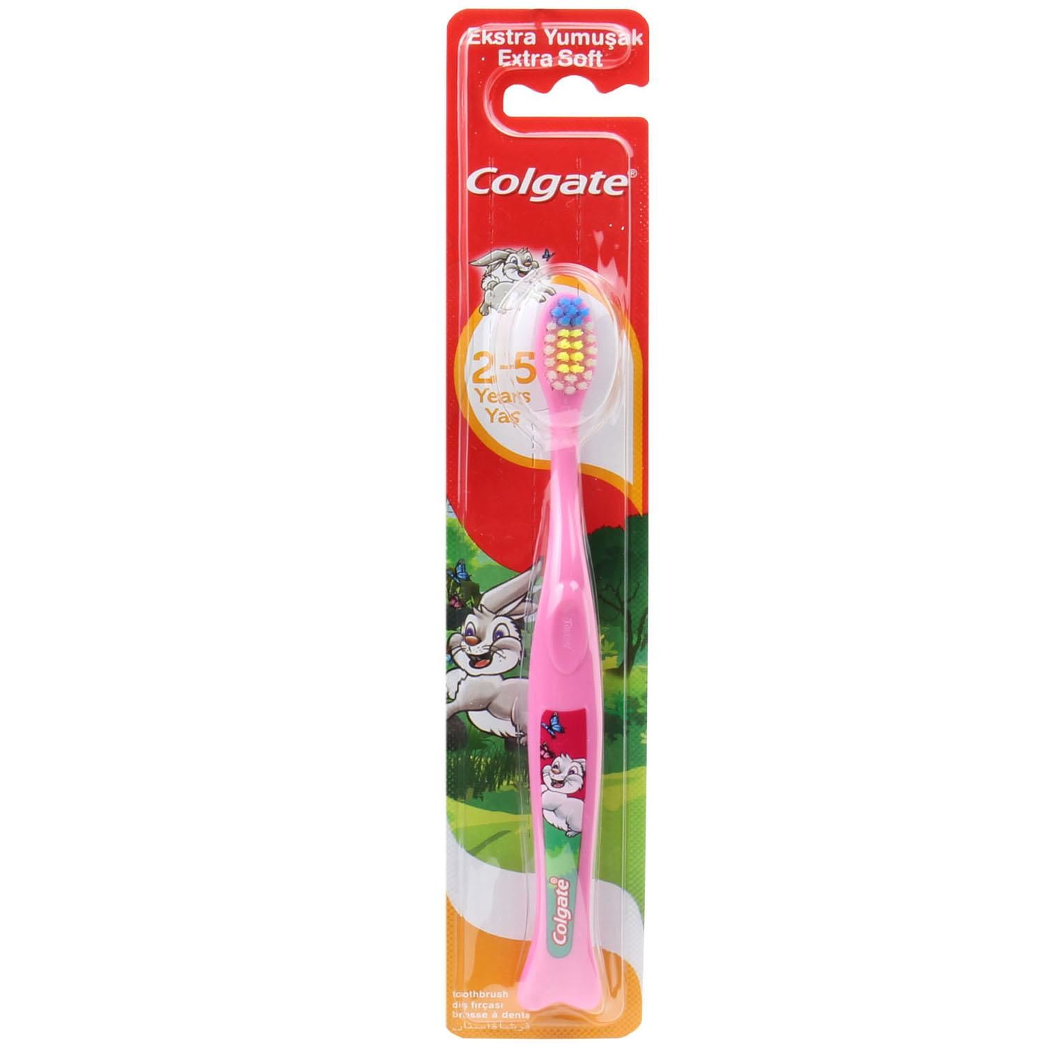 Colgate Kids 2-5 Yaş Ekstra Yumuşak Çocuk Diş Fırçası - Pembe