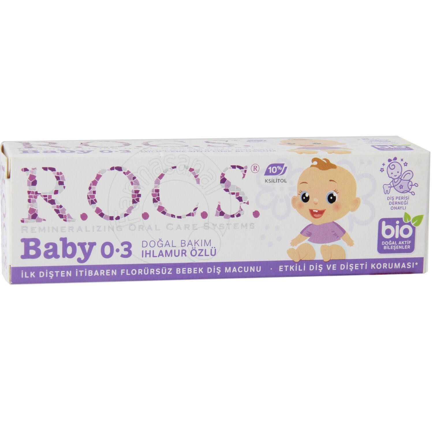 Rocs Baby 0-3 Yaş Arası Yutulabilir Diş Macunu Ihlamur Özlü 35 ml