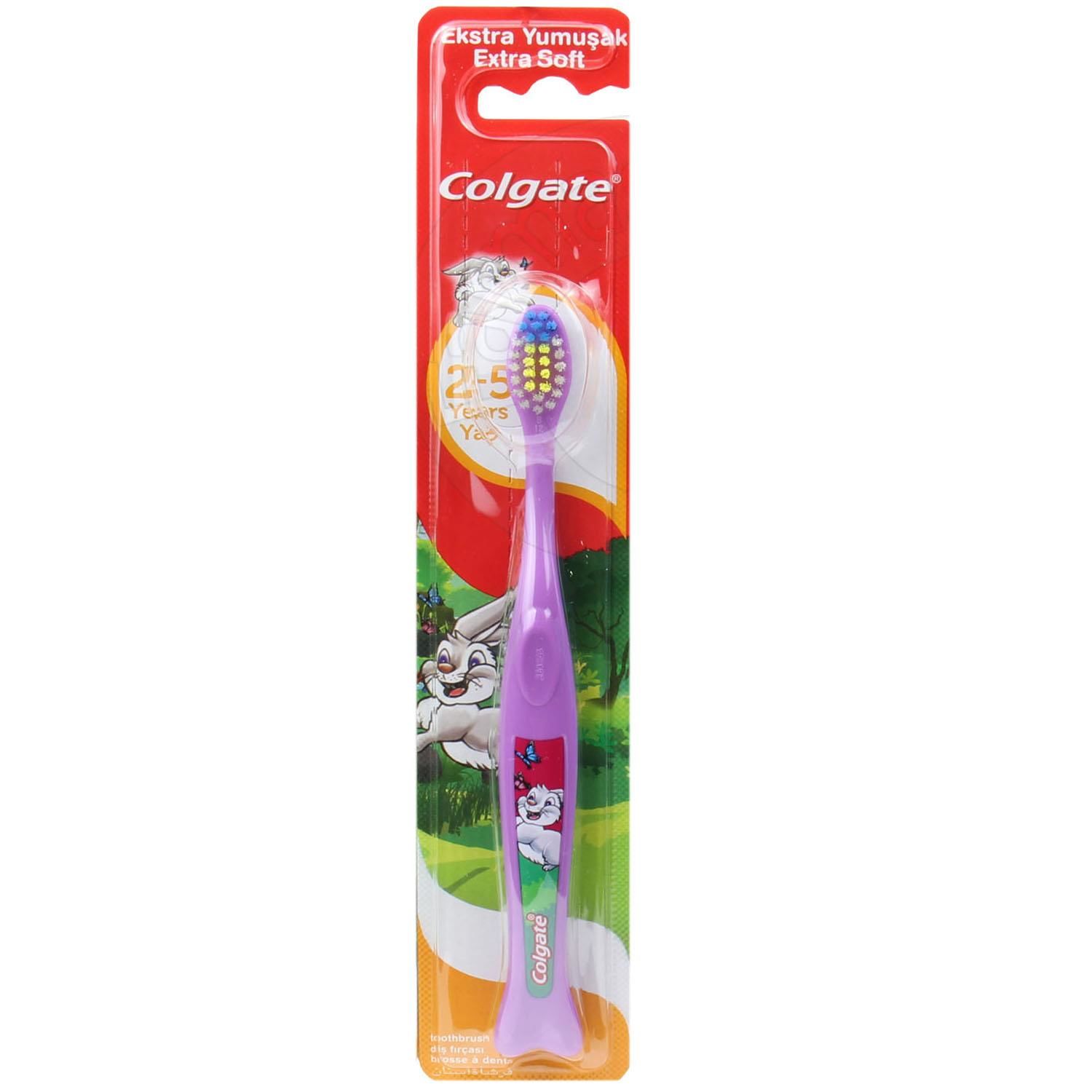 Colgate Kids 2-5 Yaş Ekstra Yumuşak Çocuk Diş Fırçası - Mor