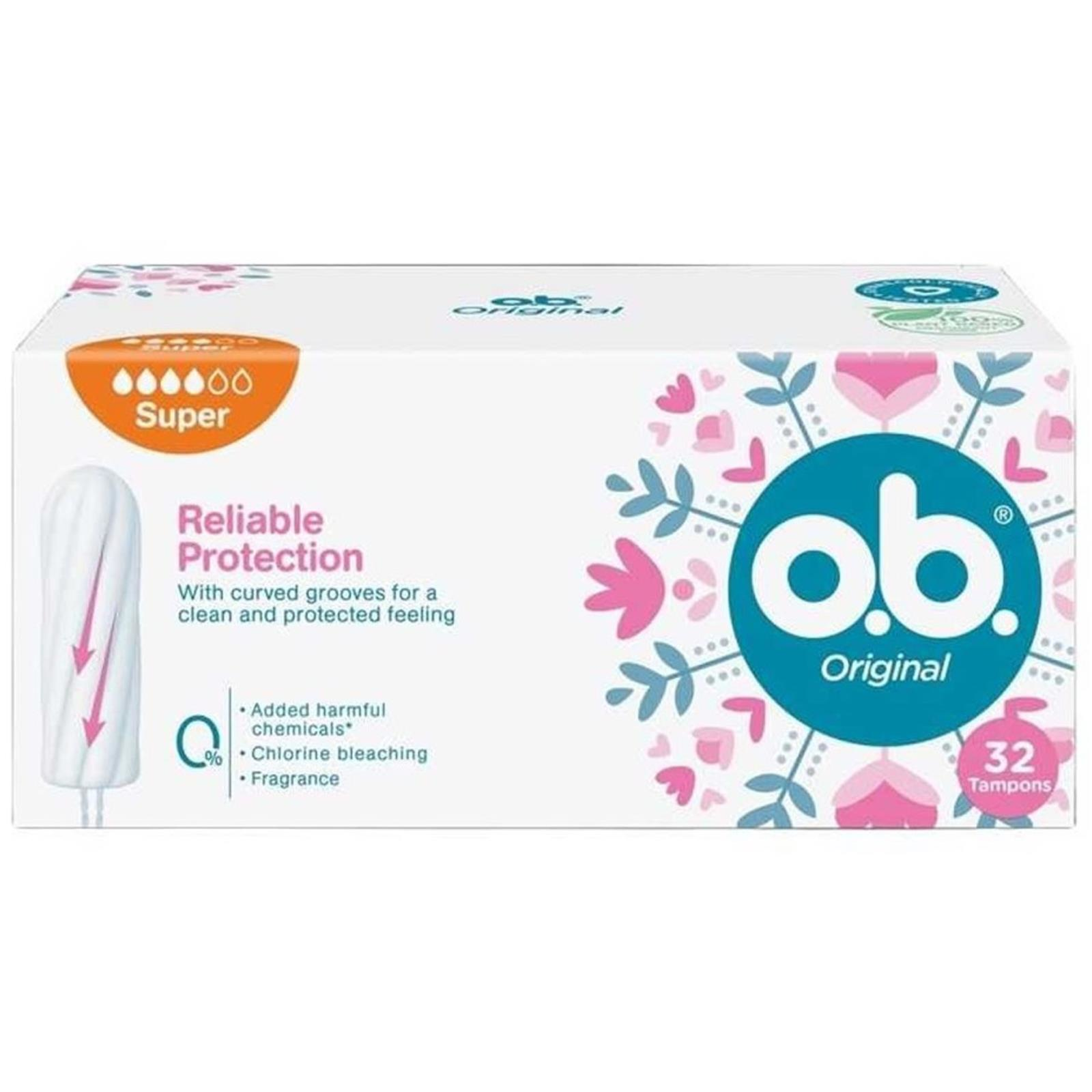 O.B. Original Süper Tampon 32 Adet