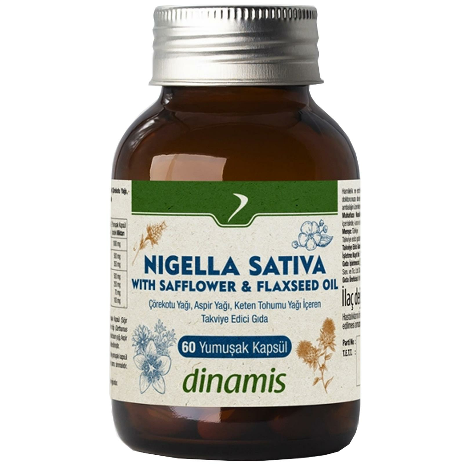 Dinamis Nigella Sativa 60 Yumuşak Kapsül