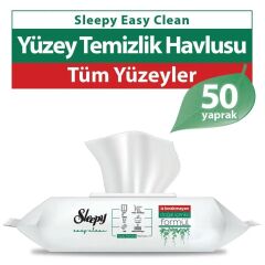Sleepy Easy Clean 50 li Yüzey Temizlik Havlusu 3 ADET