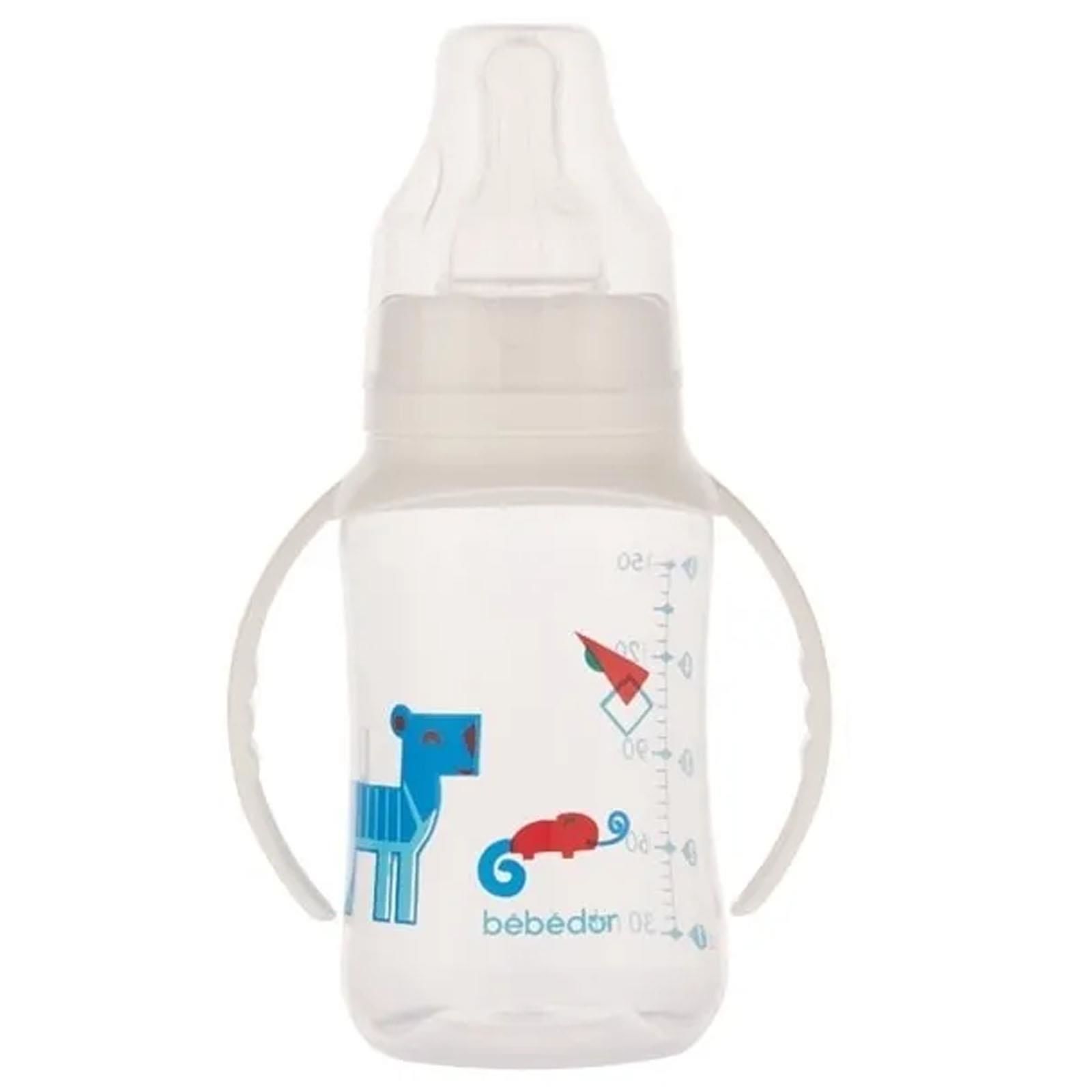 Bebedor 76302 Kulplu PP Biberon 6-18 Ay 150 ml Köpek Desenli