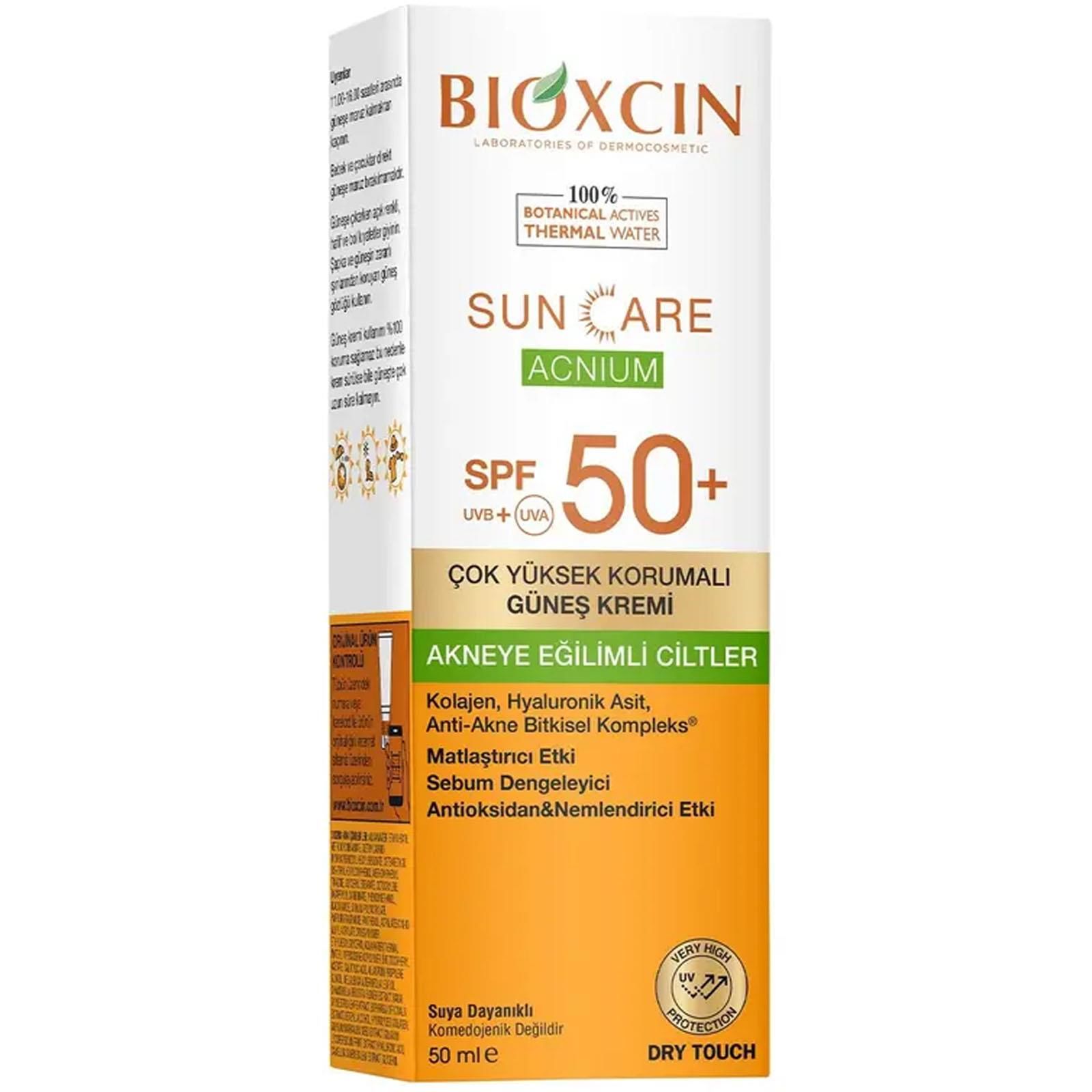 Bioxcin Sun Care Çok Yüksek Korumalı Akneye Eğilimli Ciltler İçin Güneş Kremi Spf 50+ 50 ml