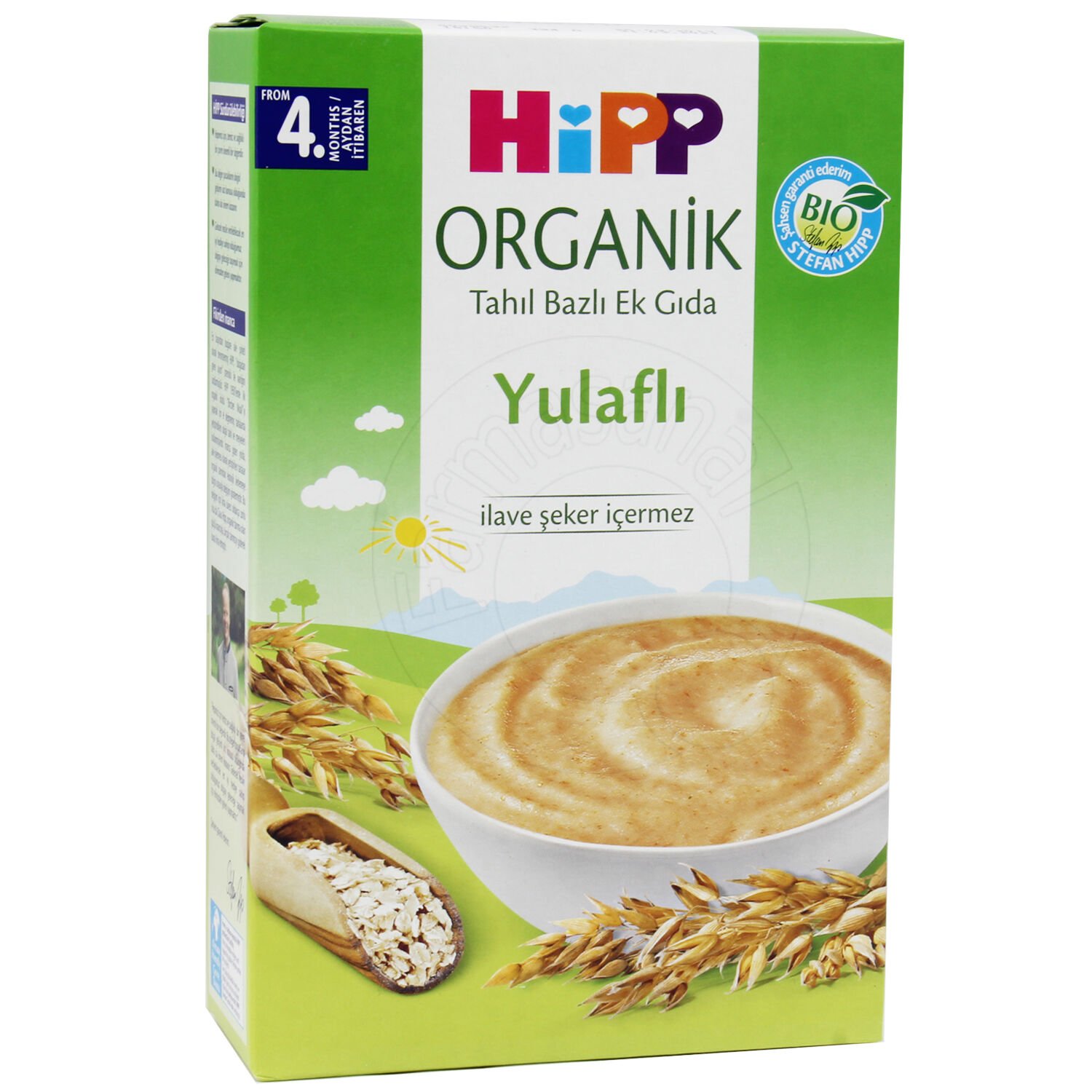 Hipp Organik Yulaflı Tahil Bazlı 4+ Ay Kaşık Maması 200 gr