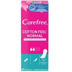 Carefree Cotton Feel Fresh Günlük Ped 20'li