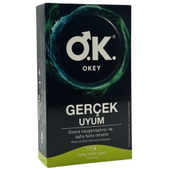 Okey Gerçek Uyum Prezervatif 10 Adet