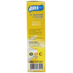 Arı Mama Sütlü Muzlu 12 Vitamin 6 Mineralli Pirinç Unu 250 gr