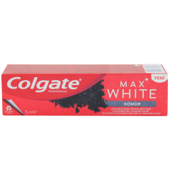 Colgate Max White Charcoal Kömür Beyazlatıcı Florürlü Diş Macunu 75 ml