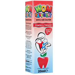 Wom Baby Dent Diş Bakım Solüsyonu Çilek Aromalı 20 ml