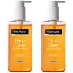 Neutrogena Deep Clean Yüz Temizleme Jeli 200 ml 2 ADET