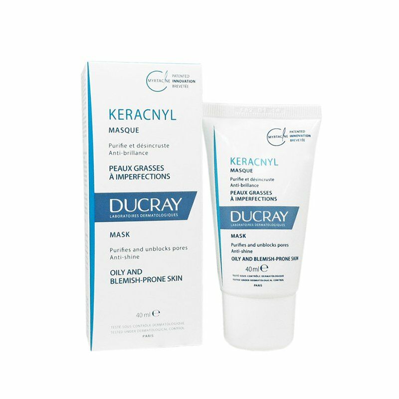 Ducray Keracnyl Oily And Blemish Maske 40 ml