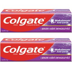 Colgate Maksimum Anti Çürük Diş Macunu 75 ml + 75 ml