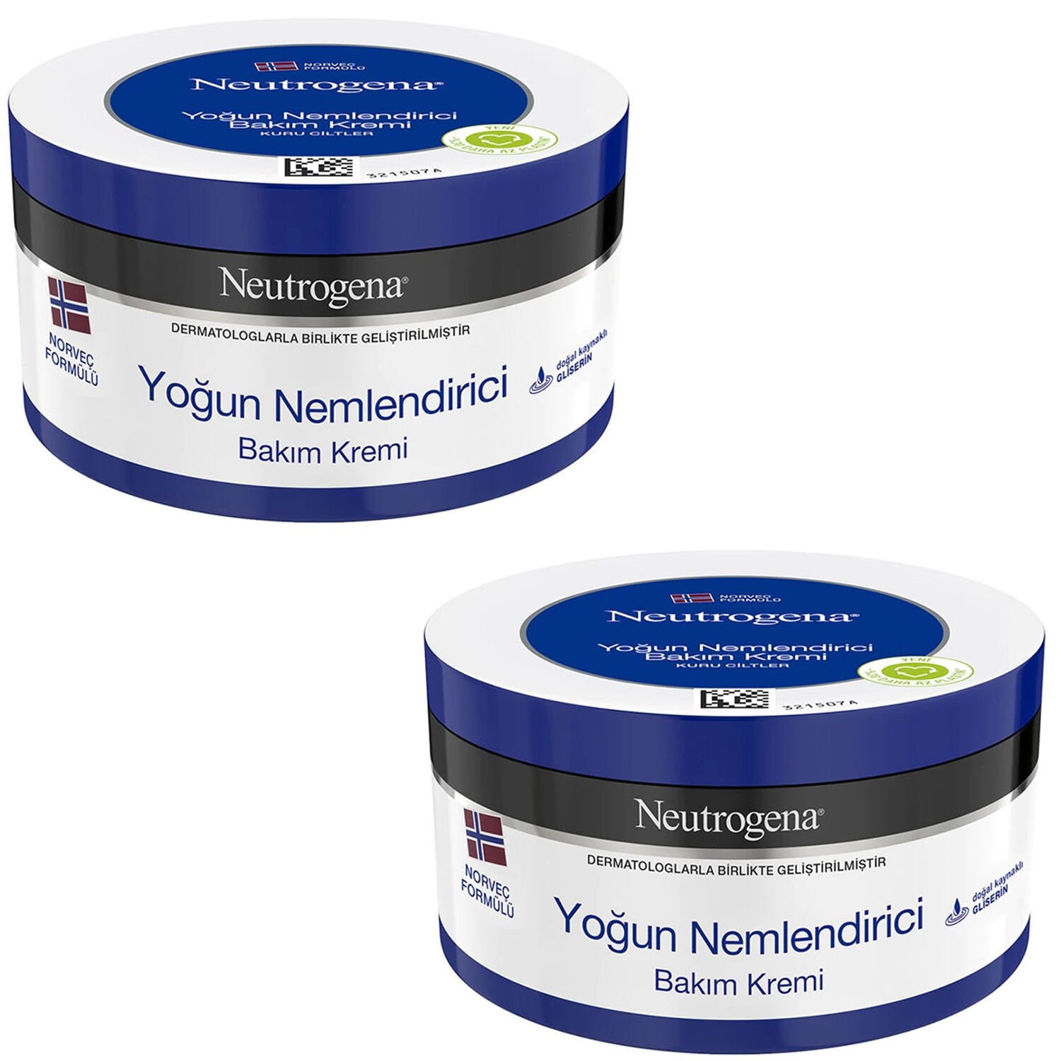 Neutrogena Yoğun Nemlendirici Bakım Kremi 300 ml + 300 ml