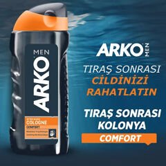 Arko Men Comfort Tıraş Kolonyası 200 ml 3 ADET