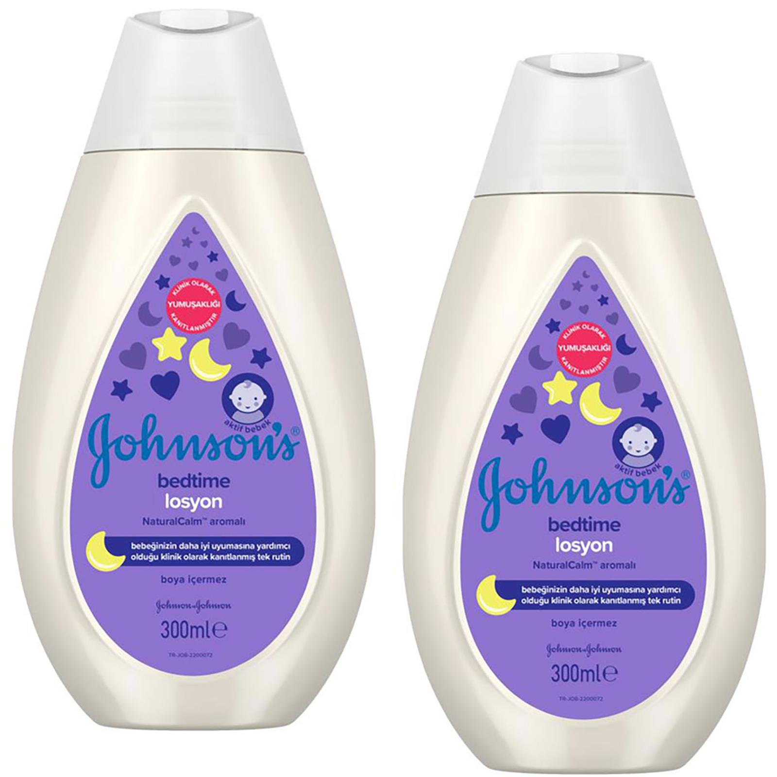 Johnsons Baby Bedtime Bebek Losyonu 300 ml 2 ADET