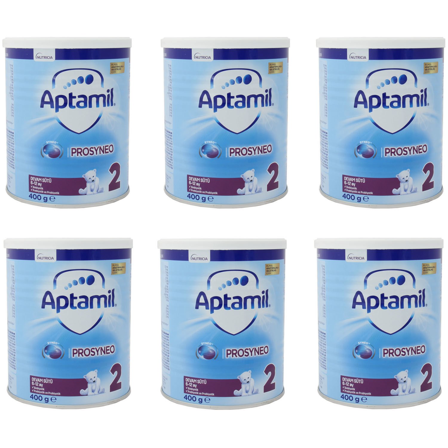Aptamil Prosyneo 2 Devam Sütü 400 gr 6 ADET