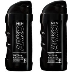 Arko Men Black Edition Tıraş Kolonyası 200 ml 2 ADET